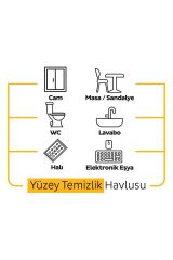 - YÜZEY TEMIZLİK HAVLUSU ARAP SABUNU 100LÜ - 3 PAKET