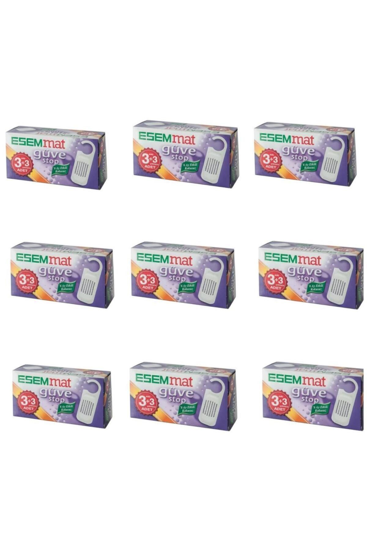 Güve Stop Güve Kovucu (3 ASKI 3 ÇEKMECE) X 9 Kutu
