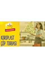 Güçlü Çöp Torbası Büyük Boy 10 Adet 12li