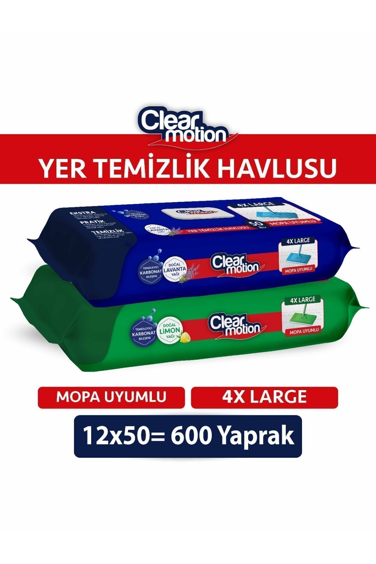 Clearmotion Yer Temizlik Havlusu(12x50) 600 Yaprak