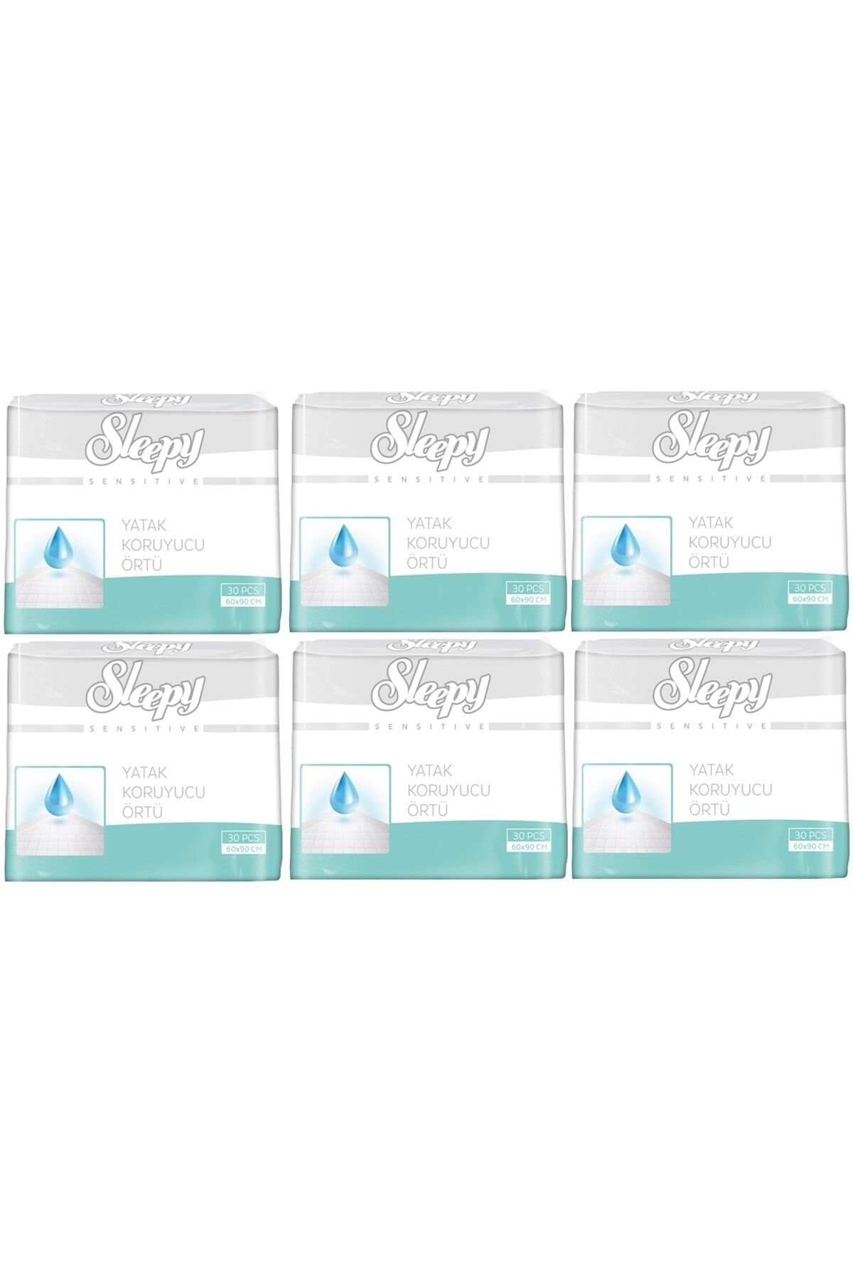 Hasta Yatak Koruyucu 6 Lı Set 60x90 cm 180 Adet6Pk*30