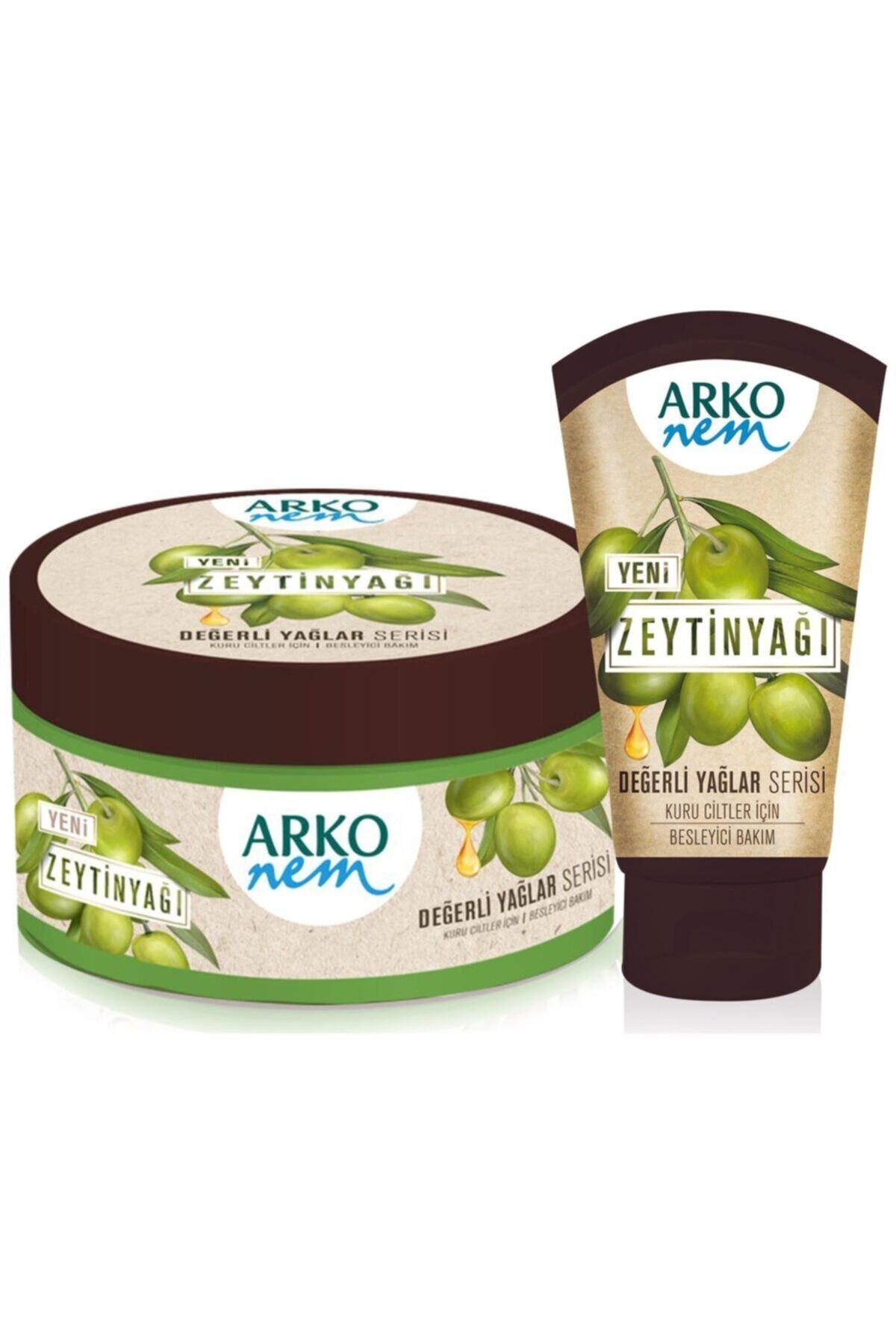 Nem Değerli Yağlar Zeytinyağlı Nemlendirici Krem 250+60ml