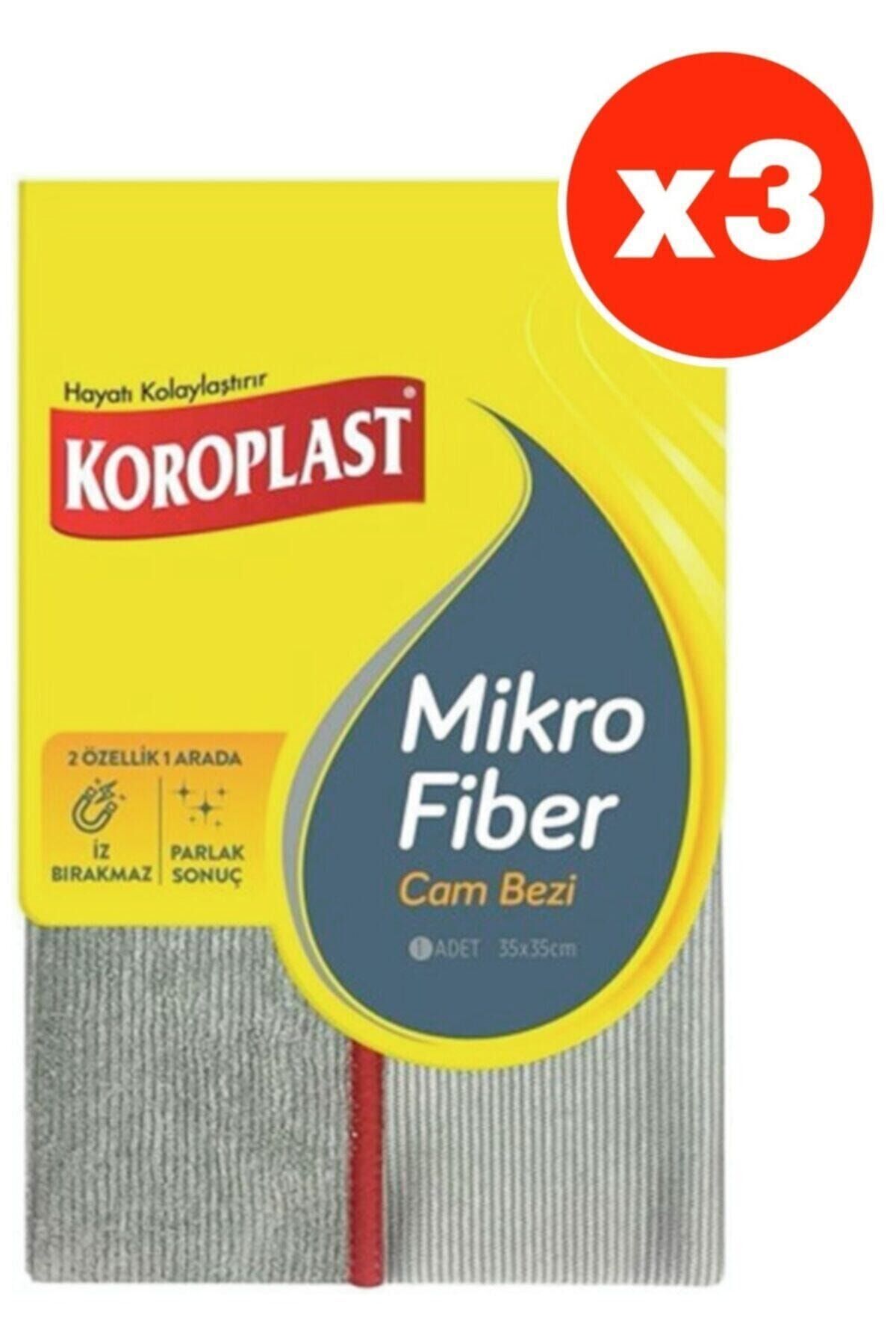 Mikrofiber Cam Bezi X 3 Adet