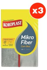 Mikrofiber Cam Bezi X 3 Adet