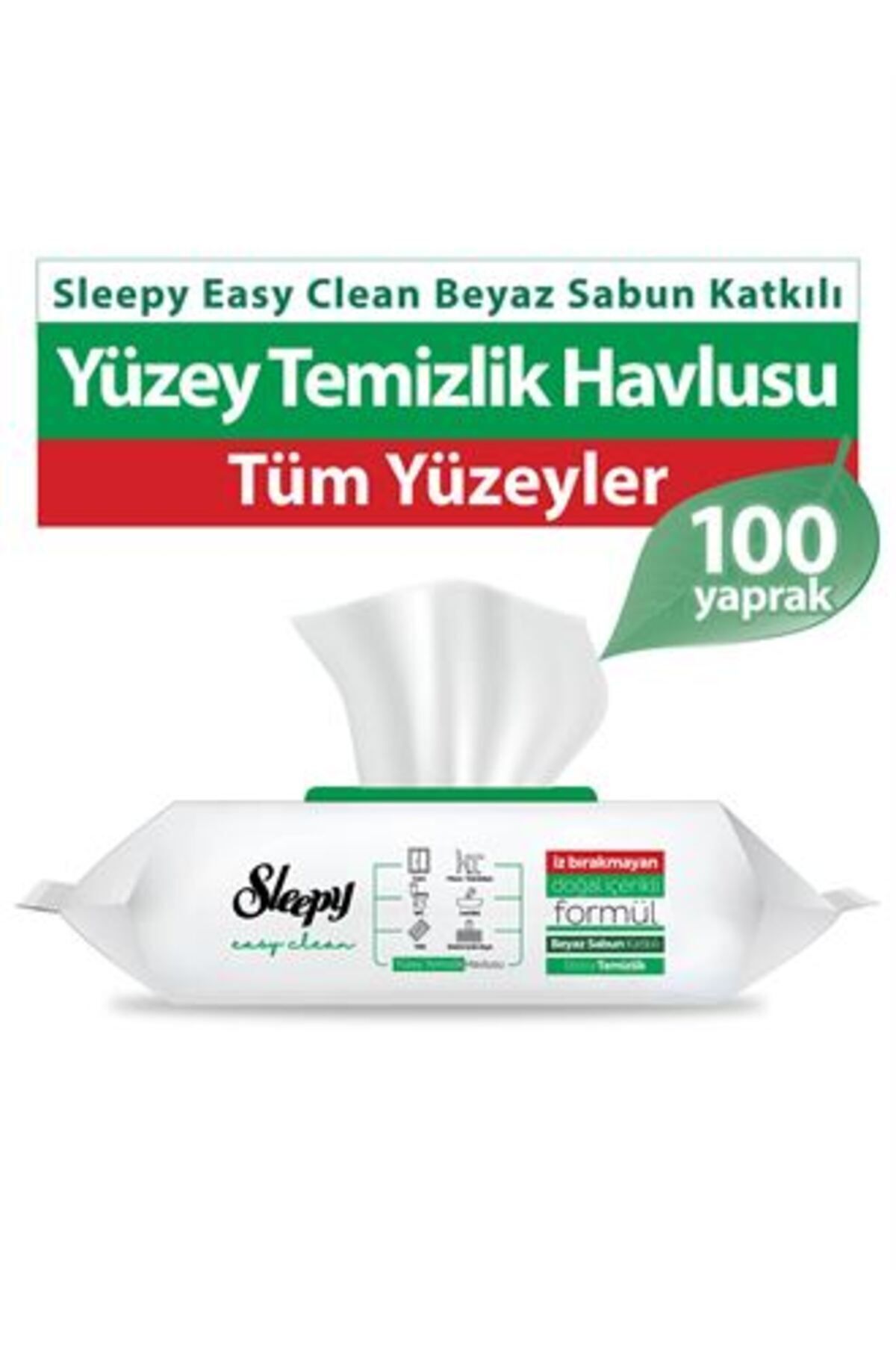 ( 1 ADET ) Sleepy Yüzey Temizlik Havlusu 100 Adet