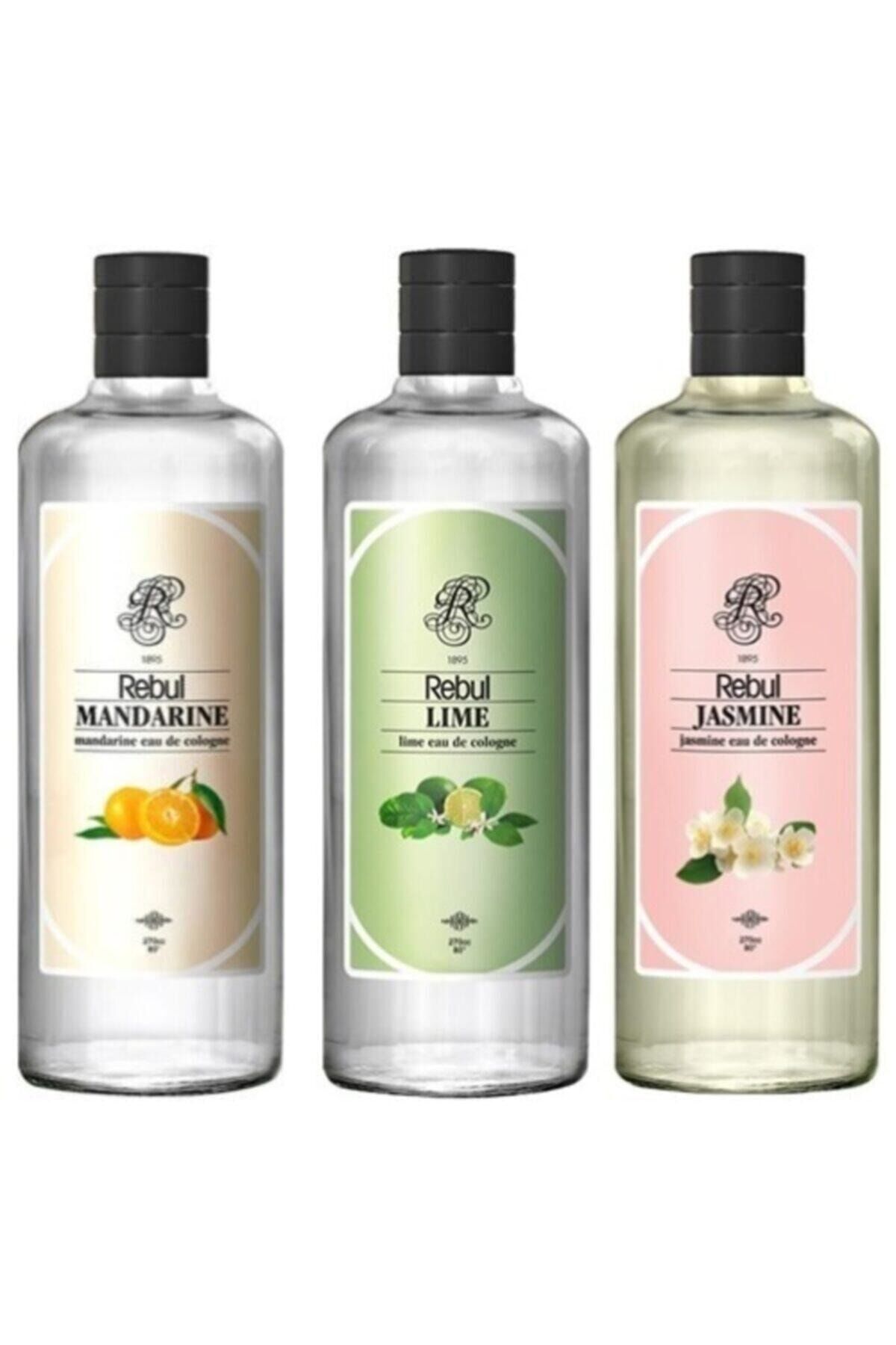 Kolonya 3'lü Set Lime-jasmine-mandarine 250 ml