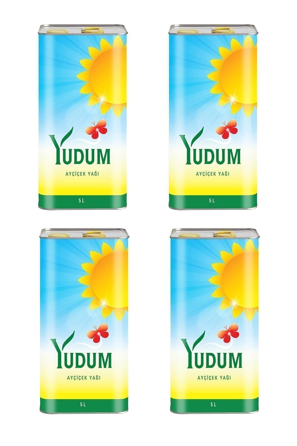 4 Adet Ayçiçek Yağı 5 lt