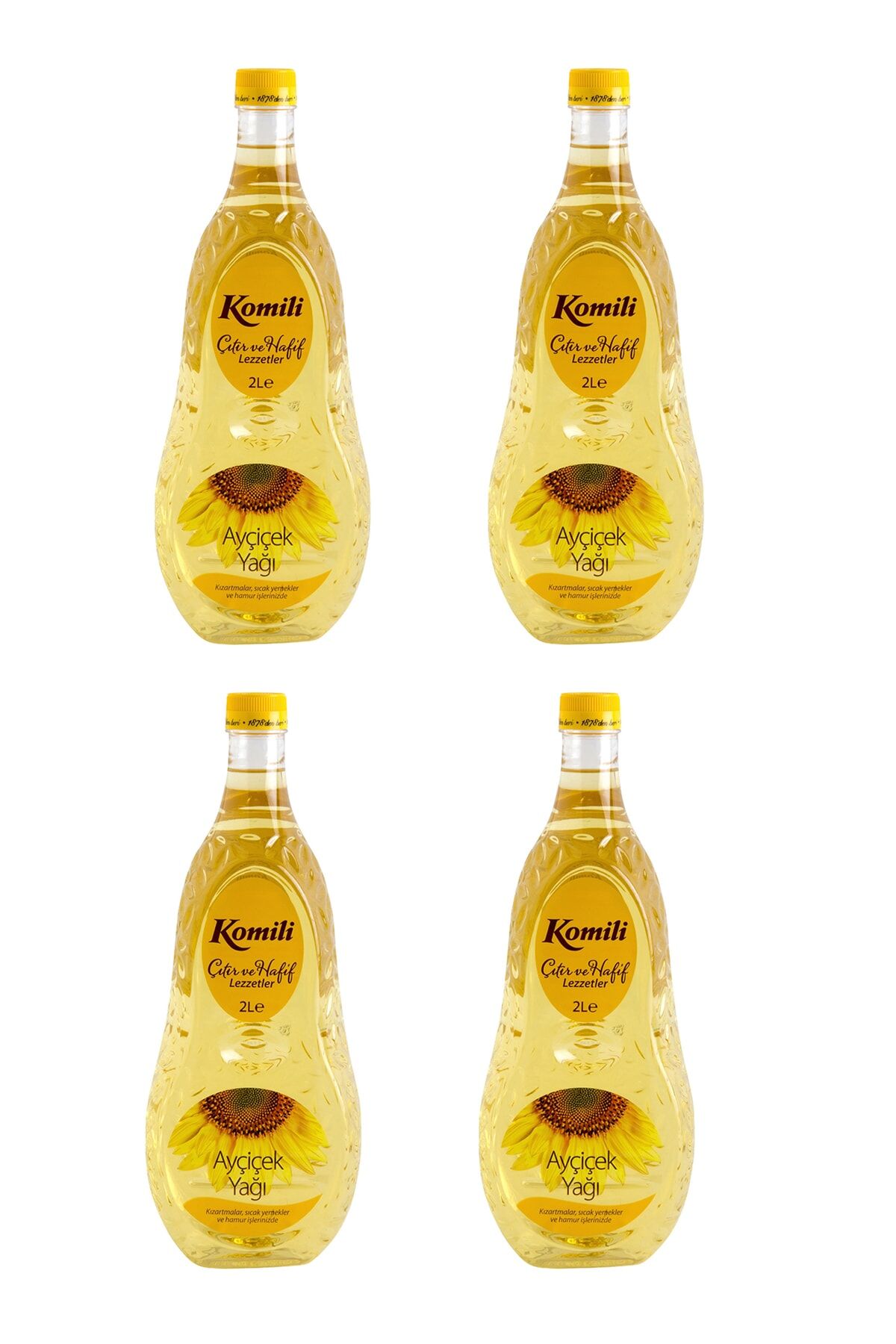 Komili Ayçiçek Yağı 2 Lt 4 Adet