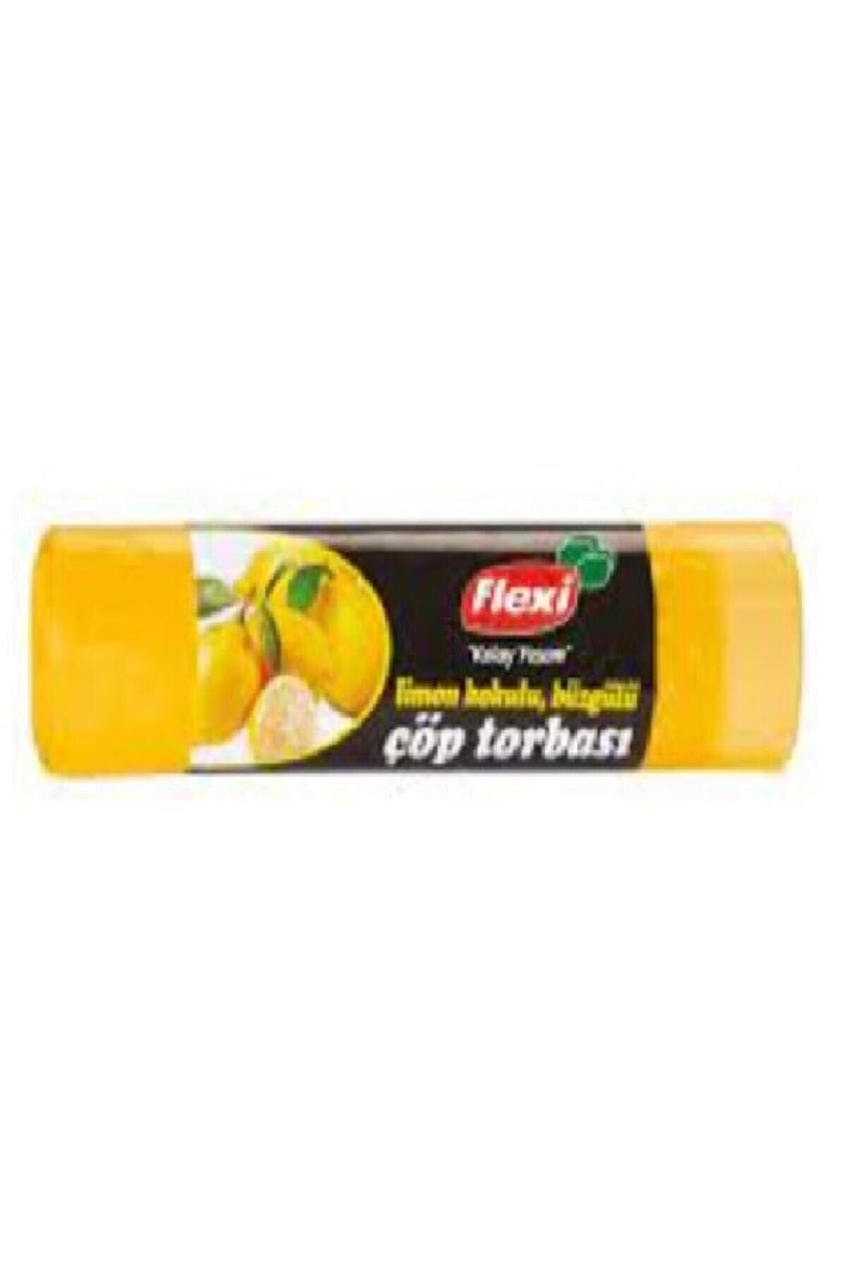 Büzgülü 55*60 Orta Limon Kokulu  Çöp Torbası