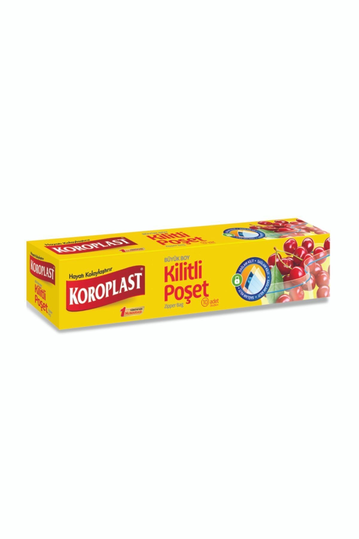 Koroplast Kilitli Poşet Büyük Boy