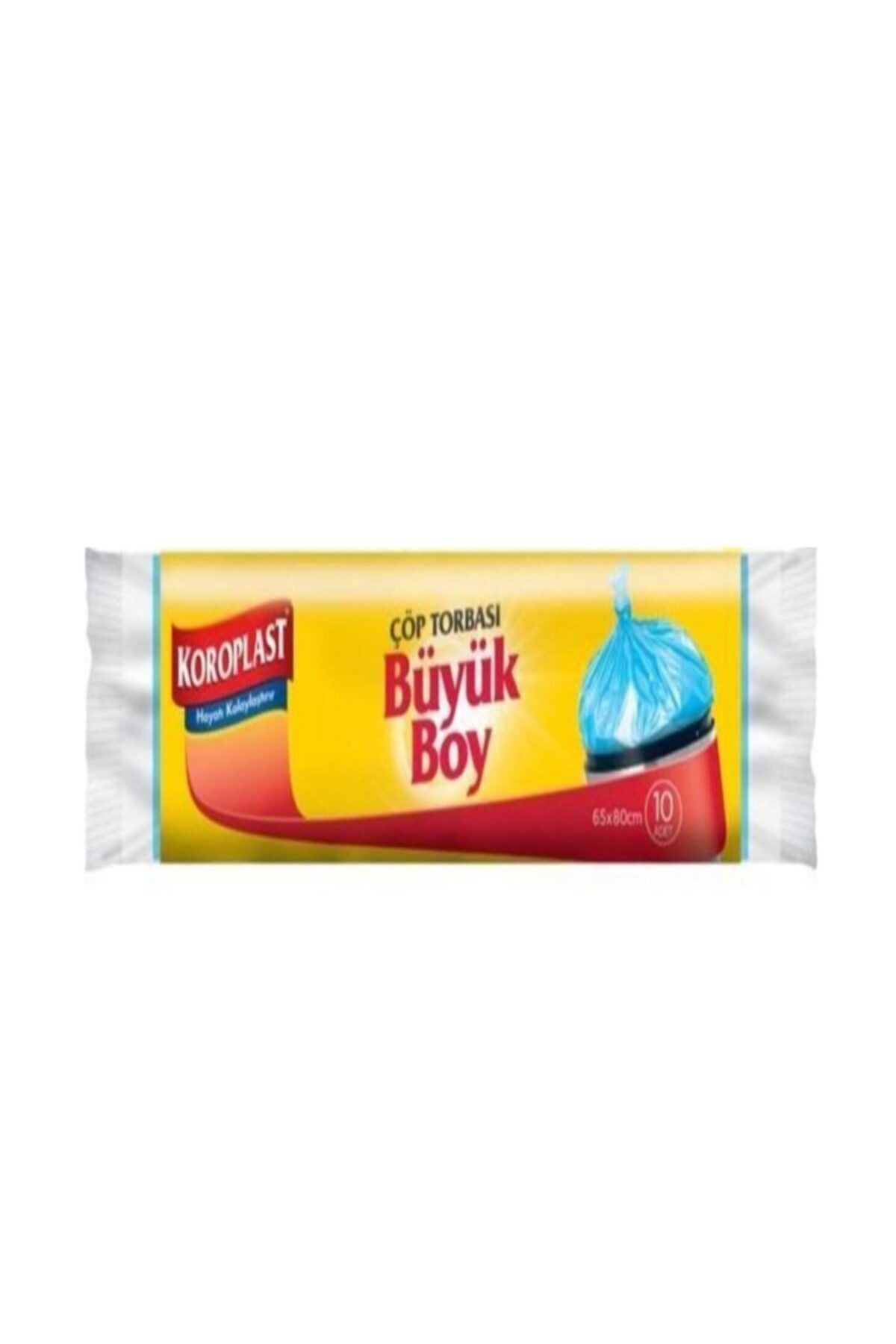 Büyük Boy Çöp Poşeti 65x80 Cm 10 Lu